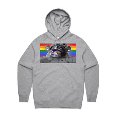Rainbow Aussienaut - AS Colour Unisex Hoodie Thumbnail