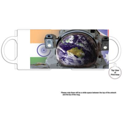 INDIA AUSTRALIA - Aussienaut Mug Thumbnail