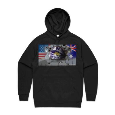 US Australia - Aussienaut Hoodie Thumbnail